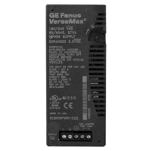 IC200PWR102 New GE Fanuc VersaMax Power Supply [SAME DAY DELIVERY]